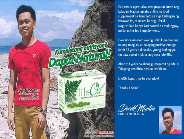 Natural health benefits Testimonial Slider